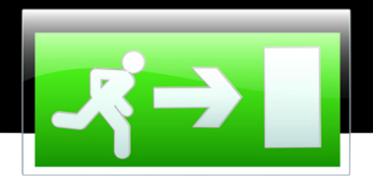 Knightsbridge EMSWINGLR Running Man Left / Right Legend for EMSWING