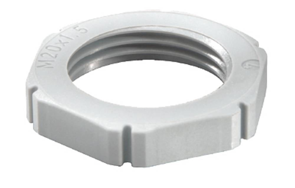 Wiska 10060774 EMUG SPRINT® 32mm Polyamide Locknut Light Grey