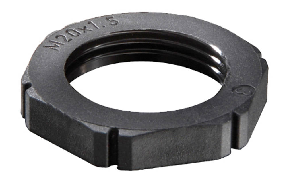 Wiska 10061783 EMUG SPRINT® 25mm Polyamide Locknut Black
