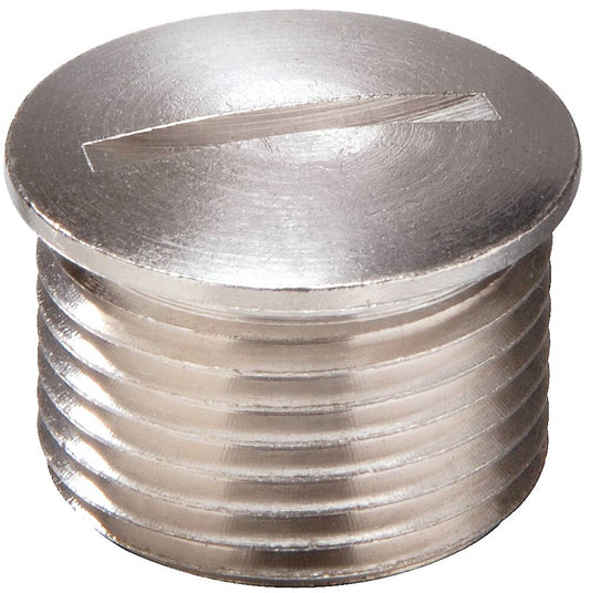 Wiska 10065072 EMVS-L M12 Brass Nickel Plated Long Thread Threaded Stop End with O Ring IP66 / IP68