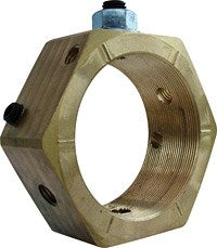 Wiska EN63 M63 Brass Earthing Nut