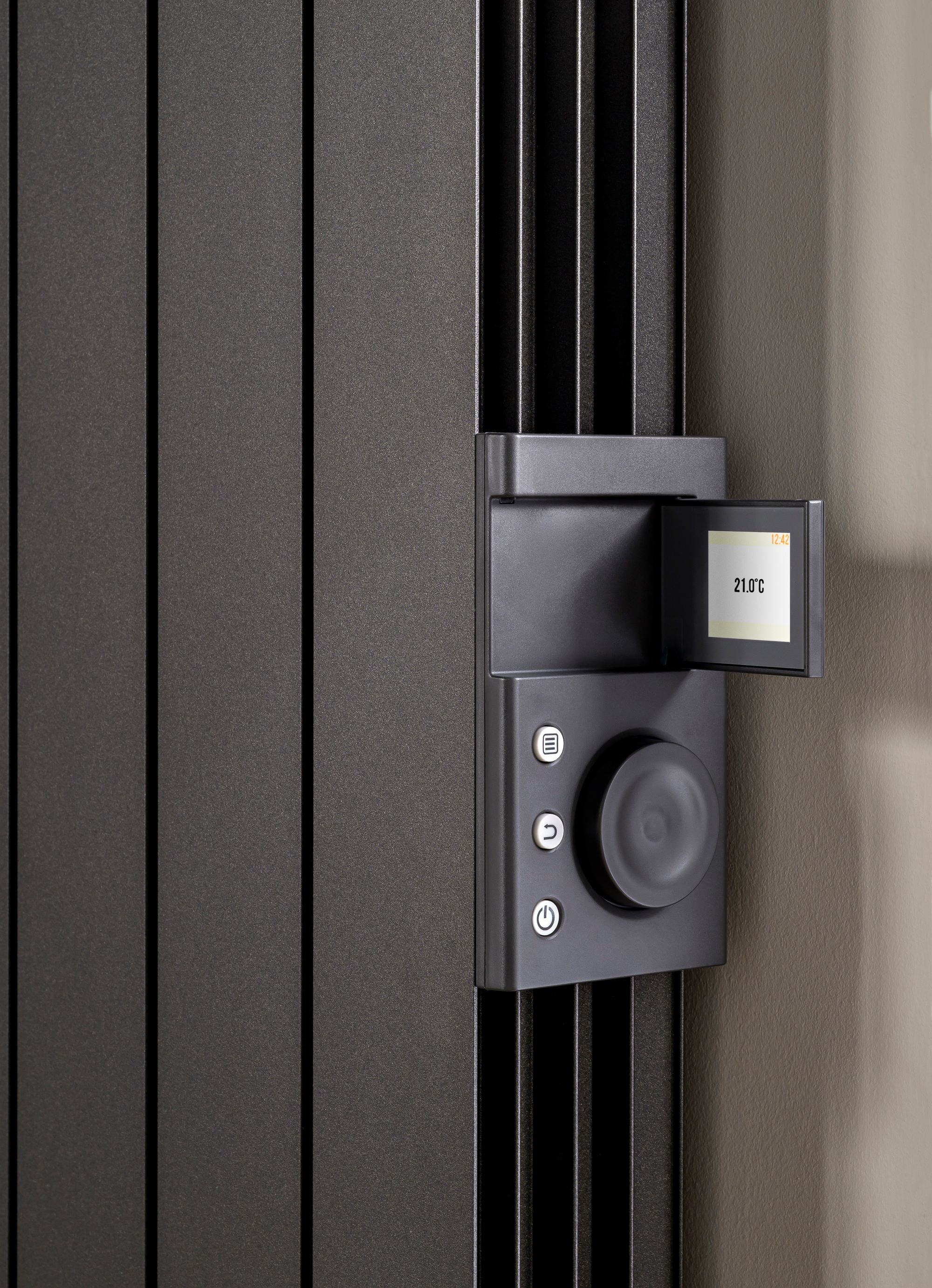 The Radiator Company EOR1850EDA EOR 1.8KW 1886 x 510 6 Section Electric Radiator Dark Anthracite