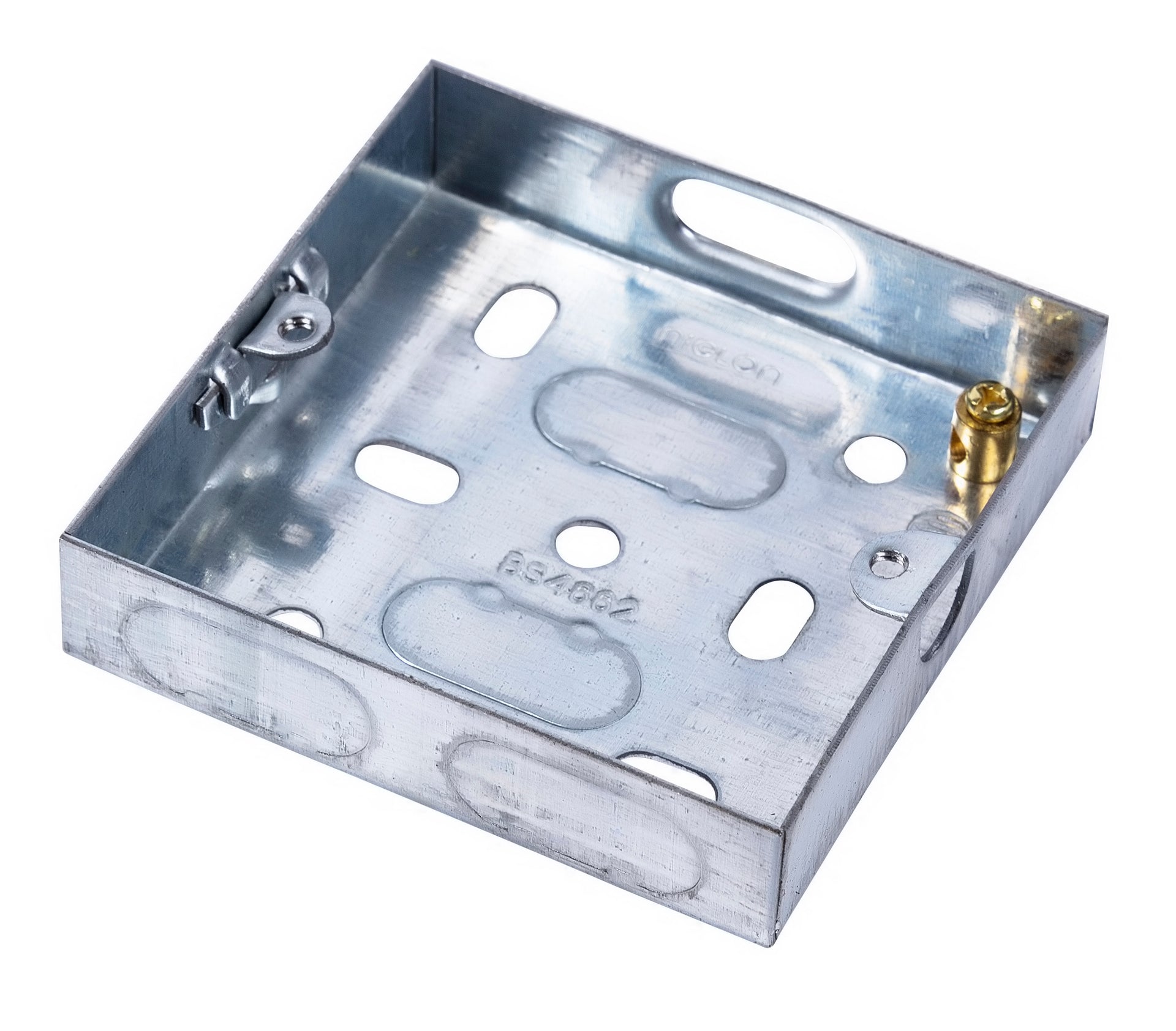 Niglon EPD 1 Gang 16mm Metal Box