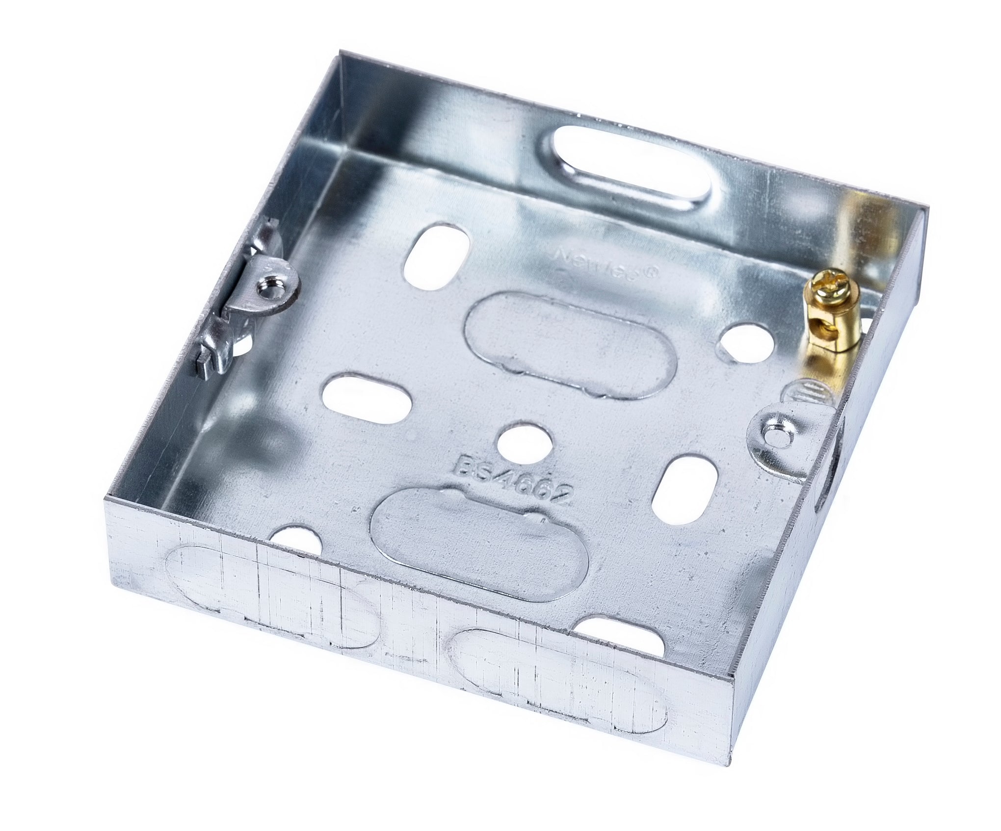 Niglon EPD 1 Gang 16mm Metal Box