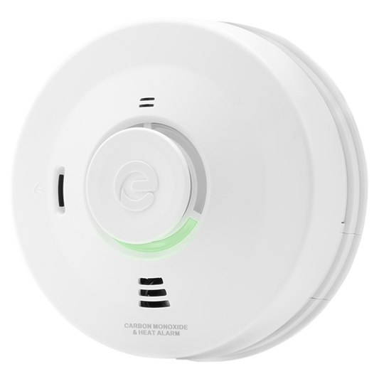 ESP ES1CHLV Espire Mains Carbon Monoxide and Heat Multi-Sensor Alarm with 10 Year Lithium Battery Back Up