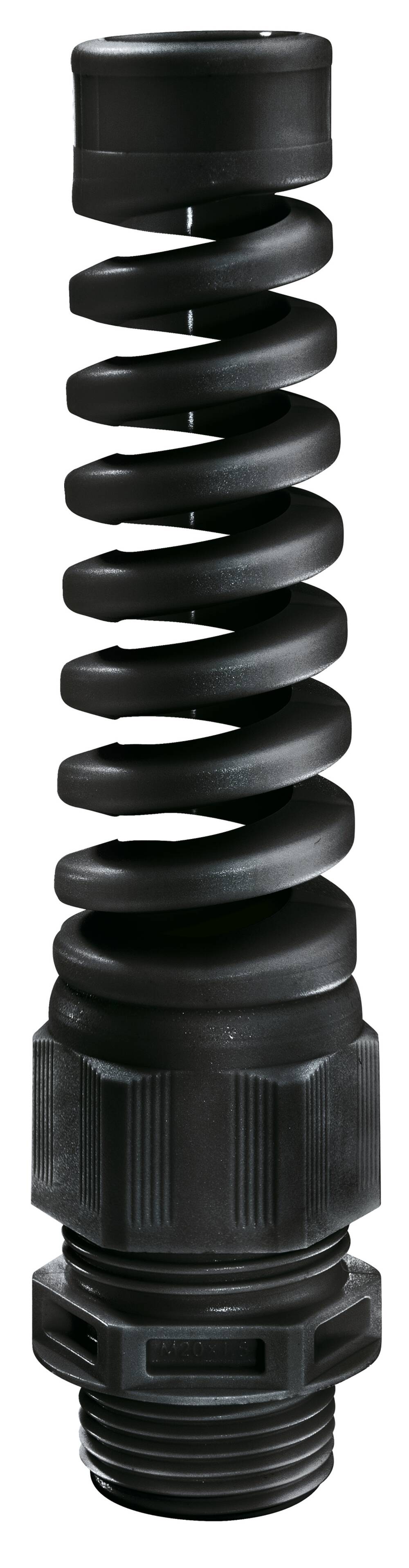 Wiska 10103497 SPRINT® ESKE/1S-e 32mm Polyamide Atex Cable Gland with Bend Protection Black IP66 / IP68
