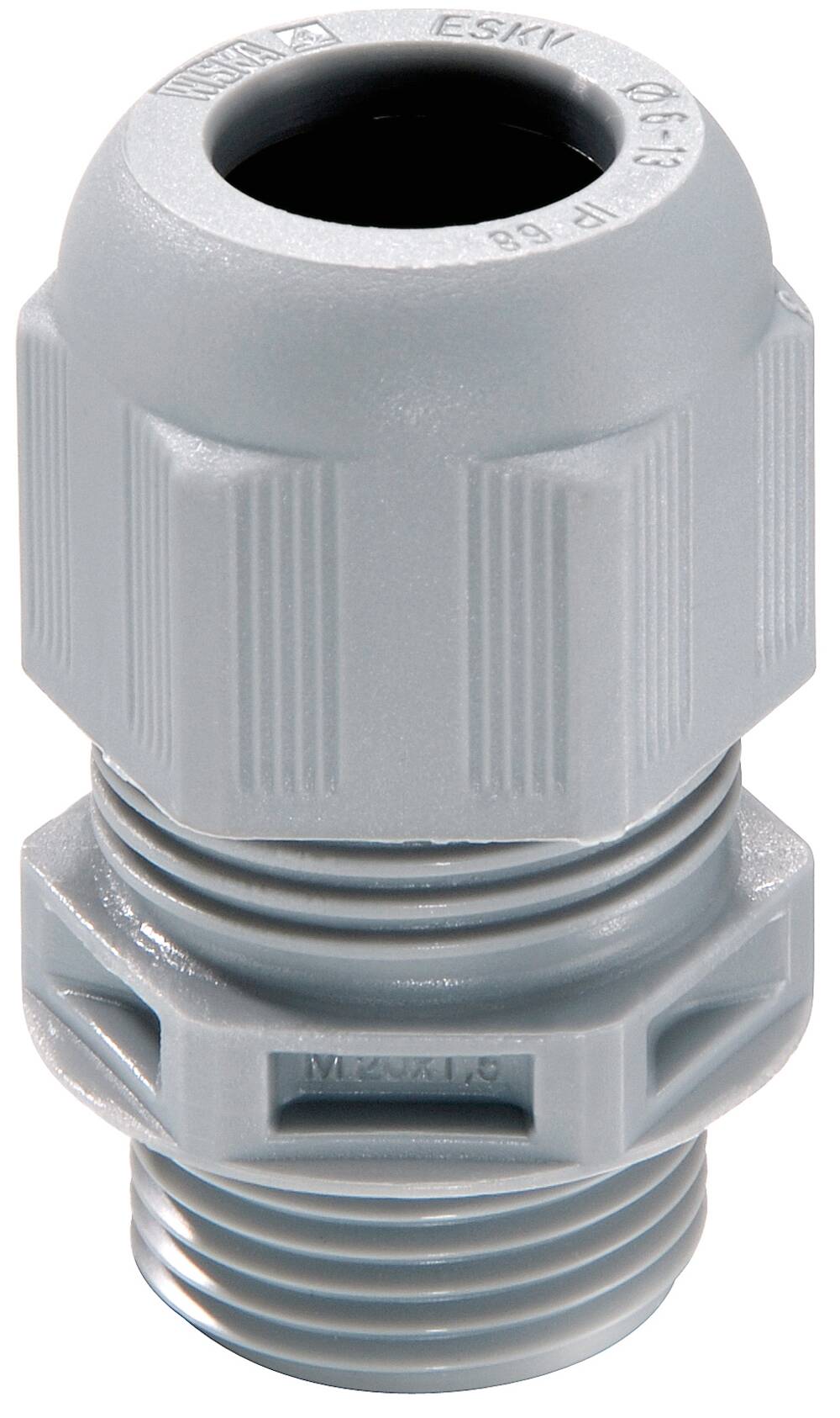Wiska 10061121 SPRINT® ESKV LT 20mm Polyamide Low Temperature Cable Gland Dark Grey IP68