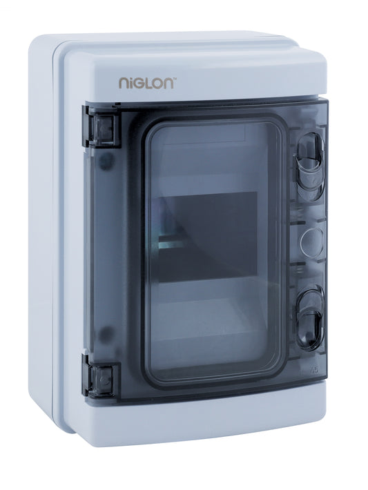 Niglon EV-4WI 4 Module Empty EV Consumer Unit ABS IP65
