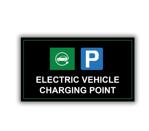 Project EV EV-SIGN1 EV Parking Sign
