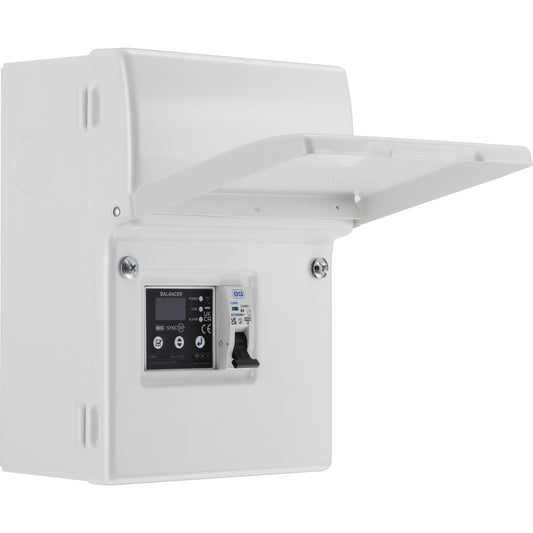 Sync Energy EVAB1ESP120 SP Balancer EV Load Management CT Hub with 6A MCB + 1 x 120A CT IP20