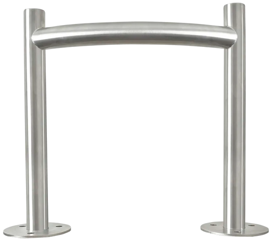 SyncEV EVACBHSS H Style Crash Barrier Stainless Steel