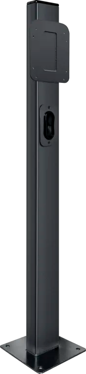 Sync Energy EVASTAND12S-02 1.2m Single Charger Stand Anthracite Grey