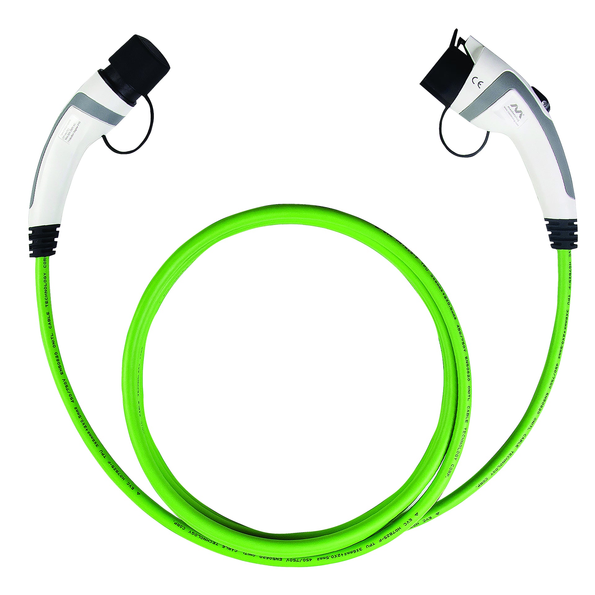 Masterplug EVC21325SL-MP Mode 3 Type 1 - Type 2 SP EV Charging Lead 5m