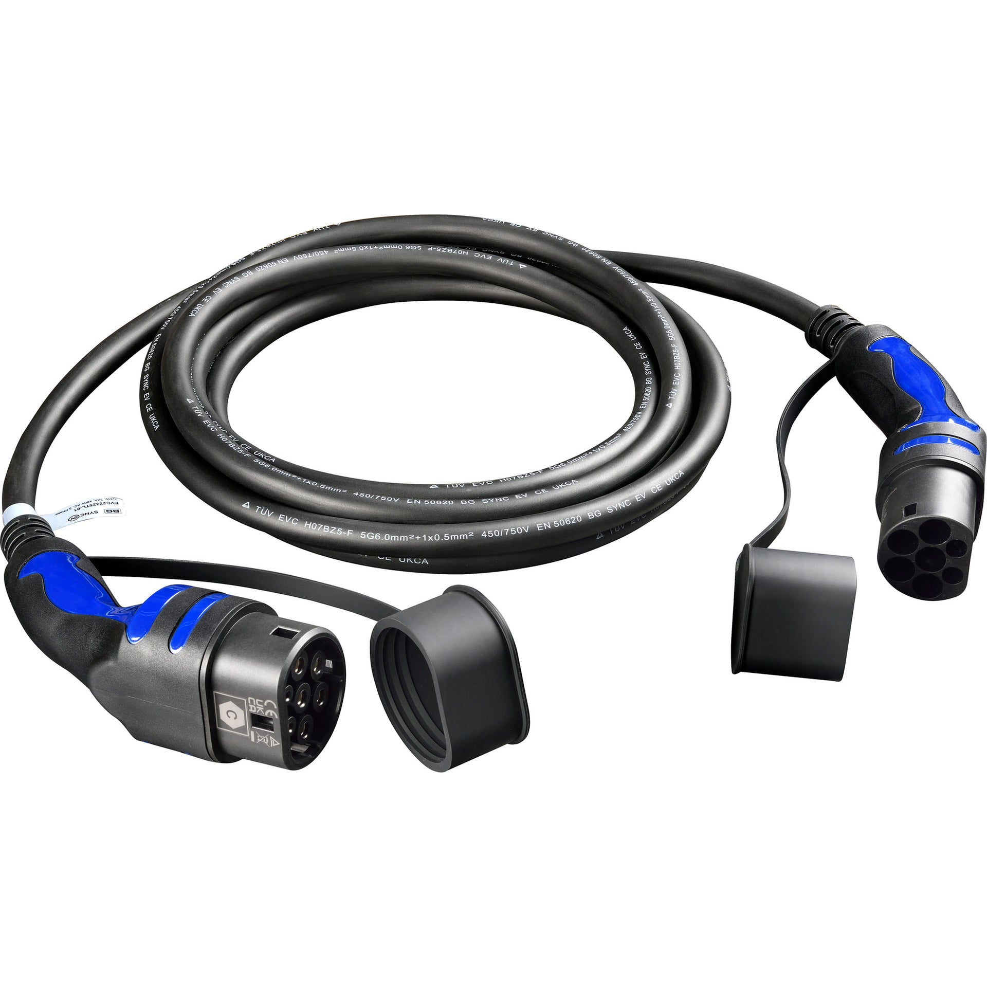 Sync Energy EVC22325TL-01 Mode 3 Type 2 - Type 2 Three Phase Charging Lead 5m