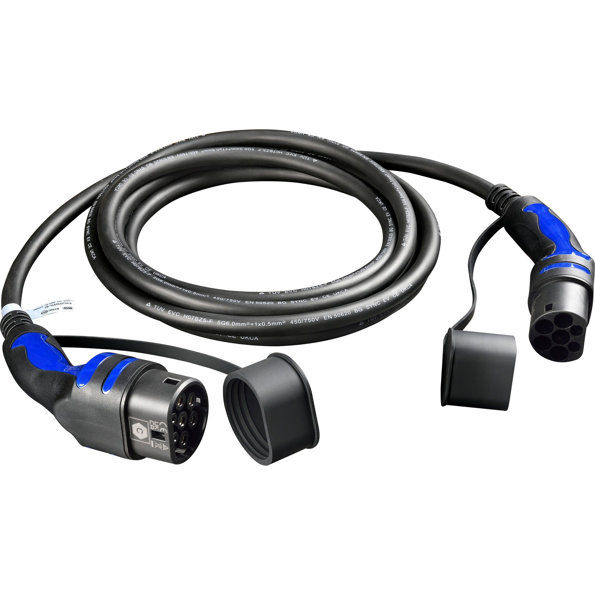 Sync Energy EVC22325TL-01 Mode 3 Type 2 - Type 2 Three Phase Charging Lead 5m