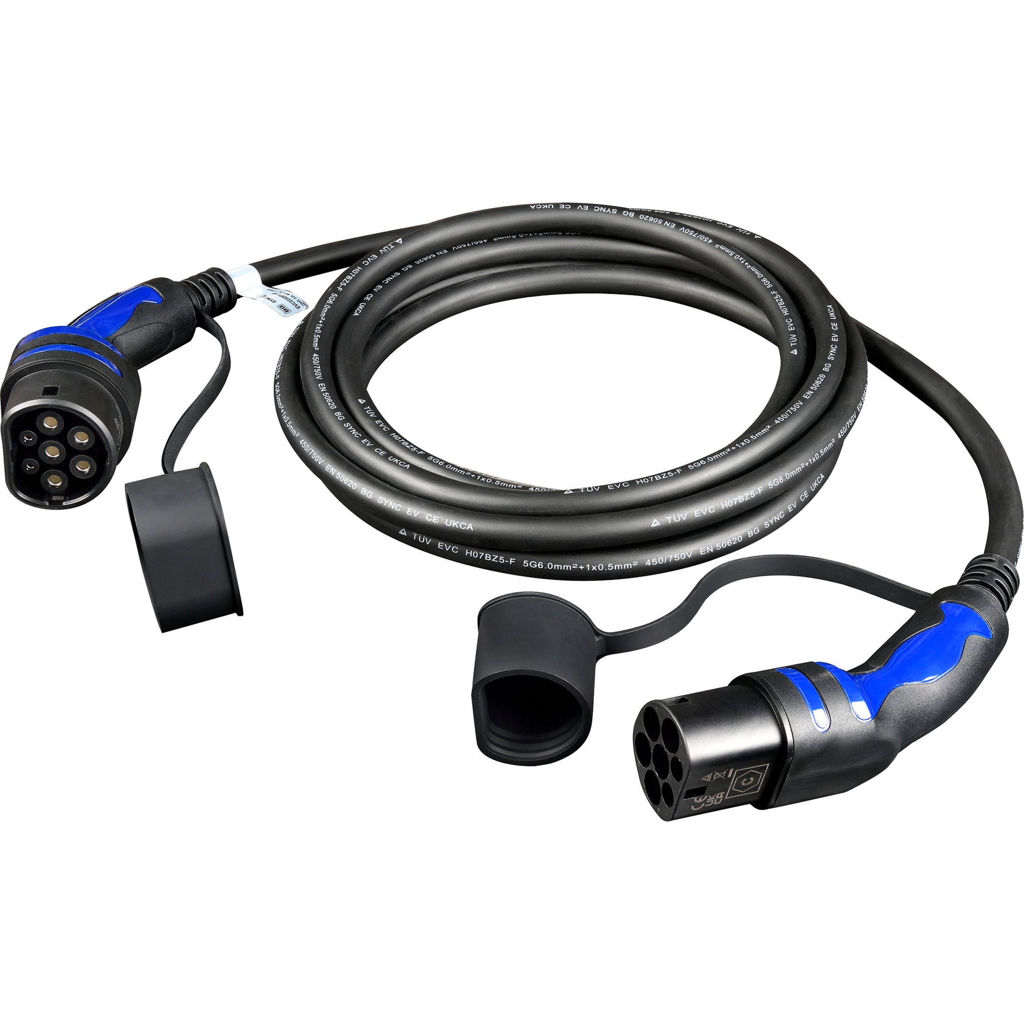 Sync Energy EVC22325TL-01 Mode 3 Type 2 - Type 2 Three Phase Charging Lead 5m