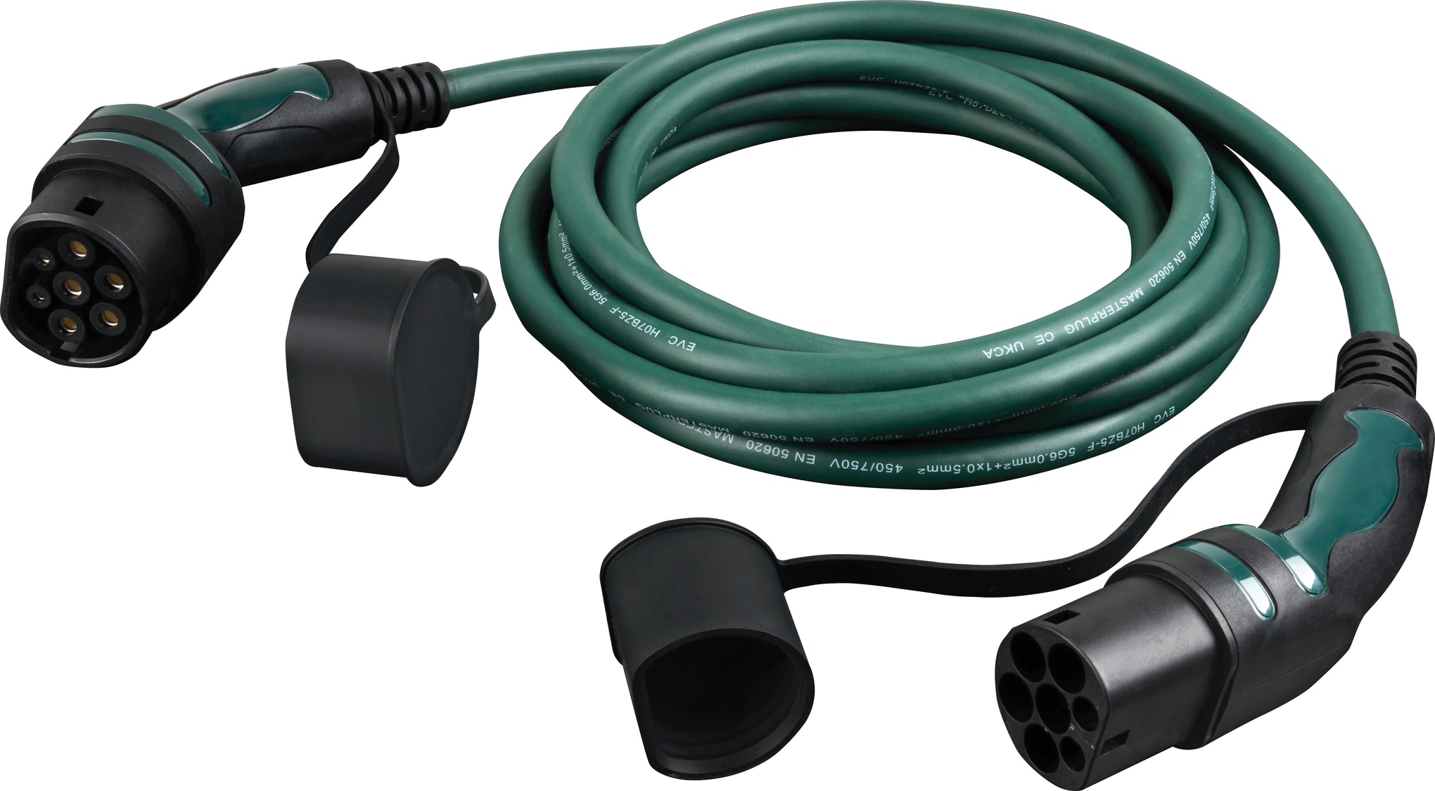 Masterplug EVC22325TL-MP Mode 3 Type 2 - Type 2 Three Phase Charging Lead 5m