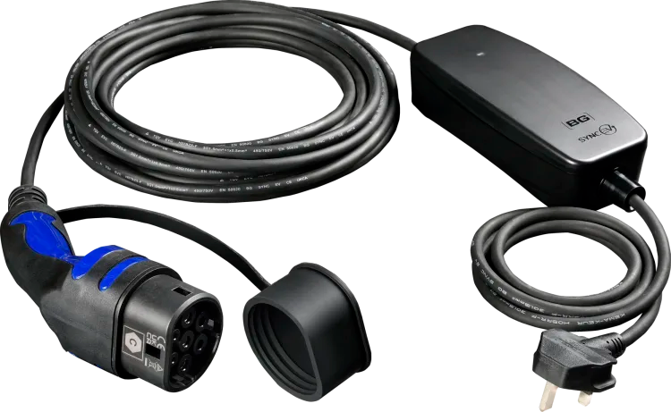 SyncEV EVCM221310-01 Mode 2 13A - Type 2 EV Charging Lead 10m