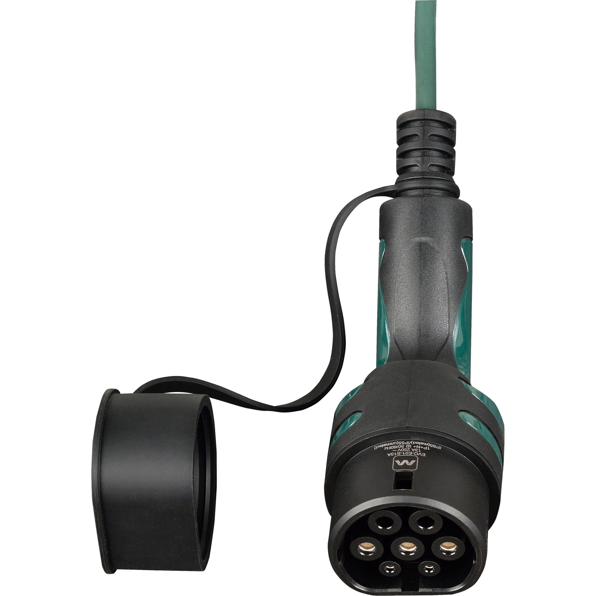 Masterplug EVCM22135-MP Mode 2 13A - Type 2 EV Charging Lead 5m