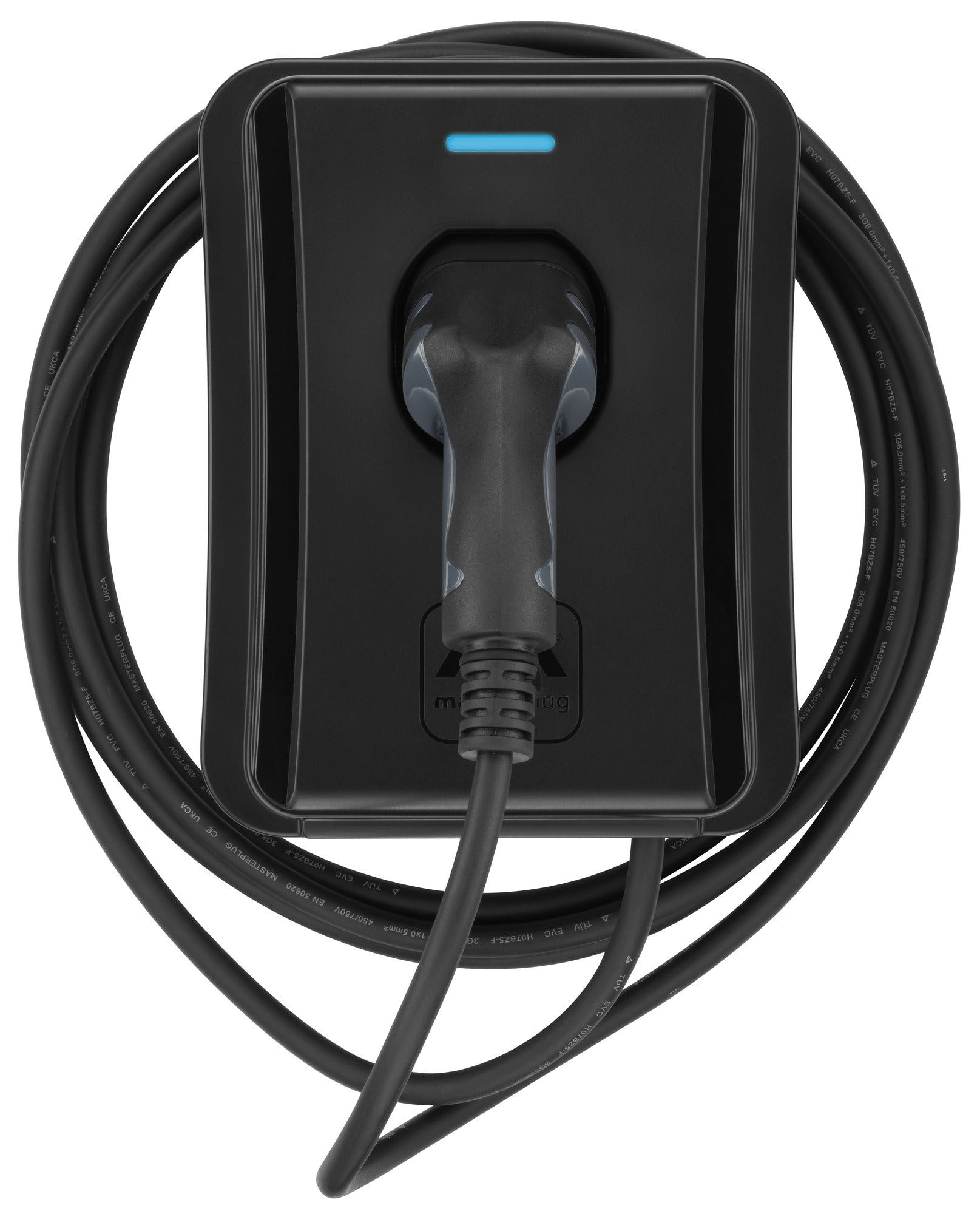 Masterplug EVCM3ST7B-MP 7.4KW 5m Tethered Type 2 Smart EV Home Charger