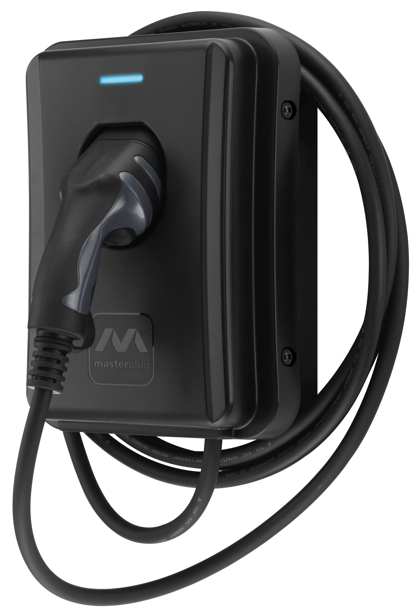 Masterplug EVCM3ST7B-MP 7.4KW 5m Tethered Type 2 Smart EV Home Charger
