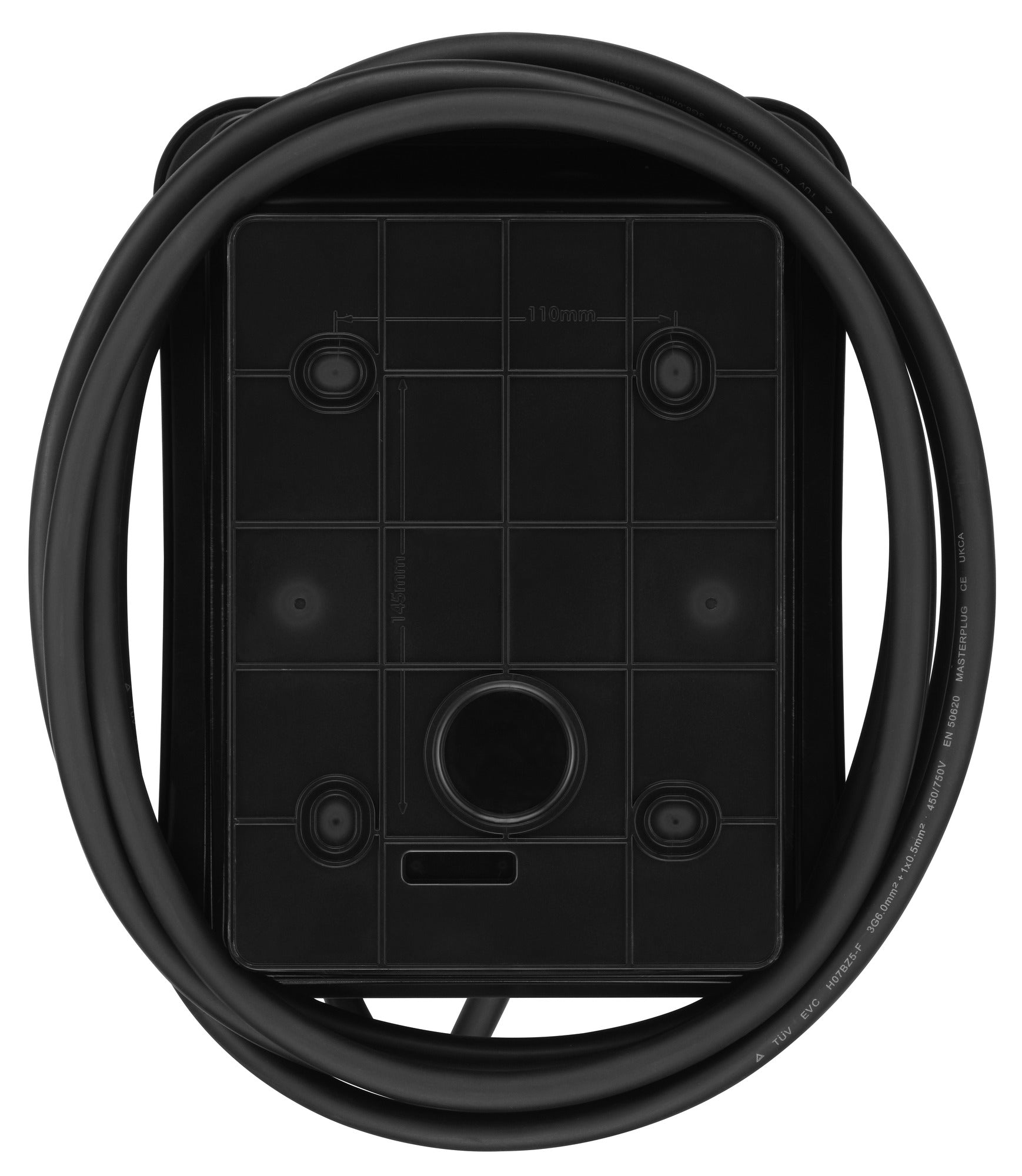 Masterplug EVCM3ST7B-MP 7.4KW 5m Tethered Type 2 Smart EV Home Charger