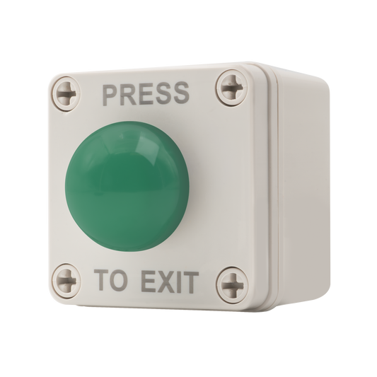 ESP EVEXITMIP55 Aperta Press To Exit Mushroom Head Button IP55 Light Grey