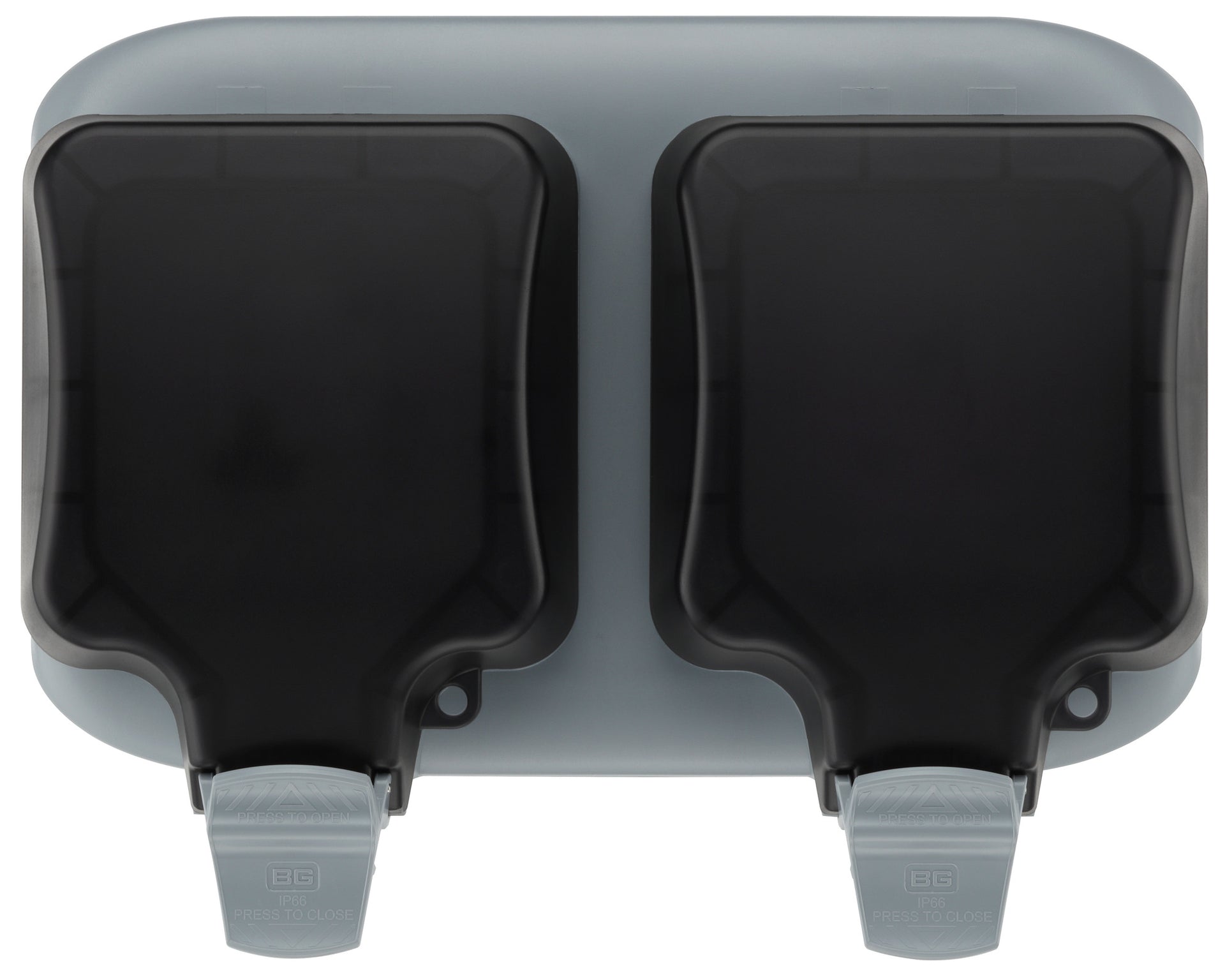 Masterplug EVH132S1SPA-MP 13A Socket with 16A DP A Type RCBO Mode 2 EV Charging Outdoor Socket Grey