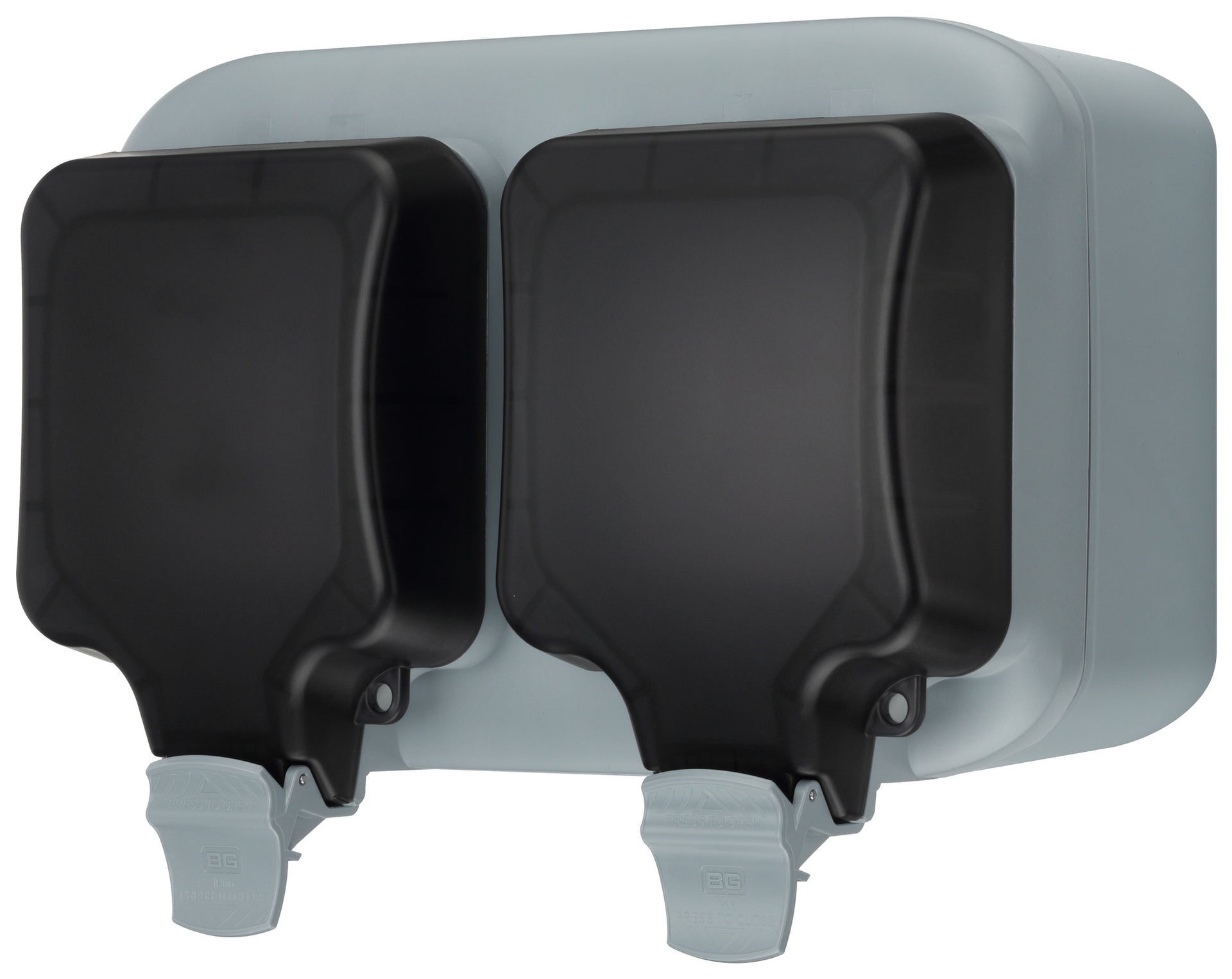 Masterplug EVH132S1SPA-MP 13A Socket with 16A DP A Type RCBO Mode 2 EV Charging Outdoor Socket Grey
