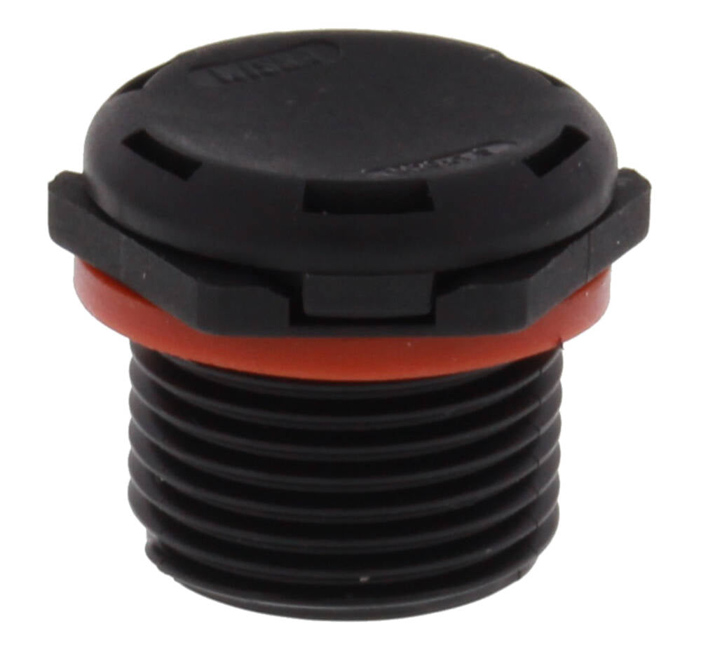 Wiska 10106620 EVPS-L M20 Long Thread High Air Flow Polyamide VentPLUG Black IP68