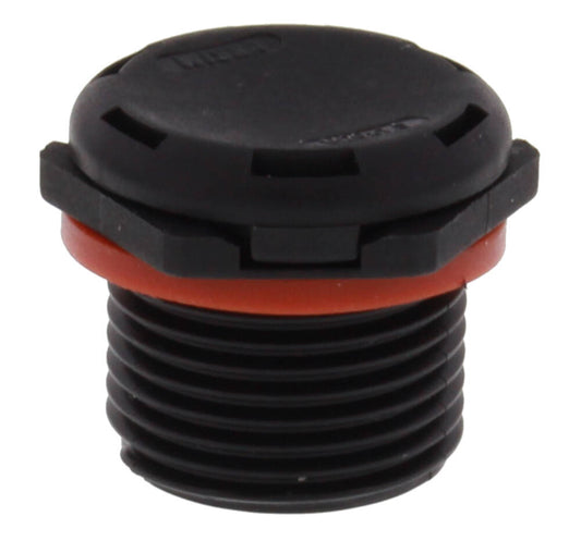 Wiska 10106620 EVPS-L M20 Long Thread High Air Flow Polyamide VentPLUG Black IP68