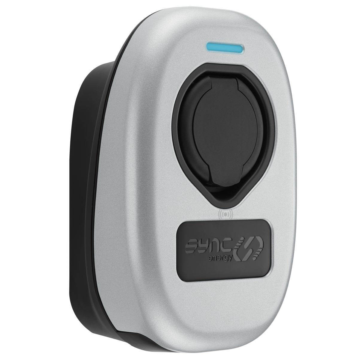 Sync Energy EVWC2S7GGR-03 7.4KW Single Phase Mode 2 Socketed EV Charger with Wi-Fi + Ethernet + 4G + RFID Grey