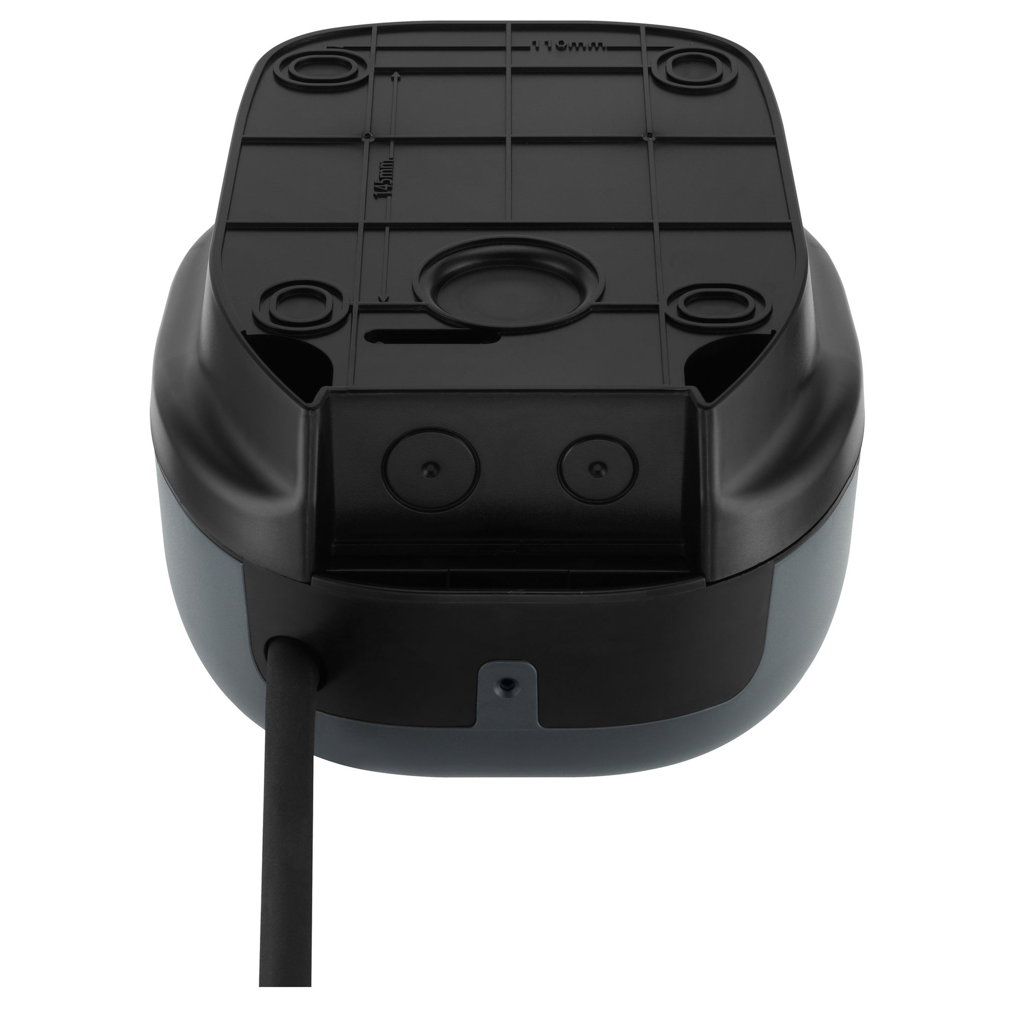 Sync Energy EVWC2T7GG-02 7.4KW Single Phase Mode 2 Tethered EV Charger with Wi-Fi + Ethernet + 4G and 7.5m Cable Grey