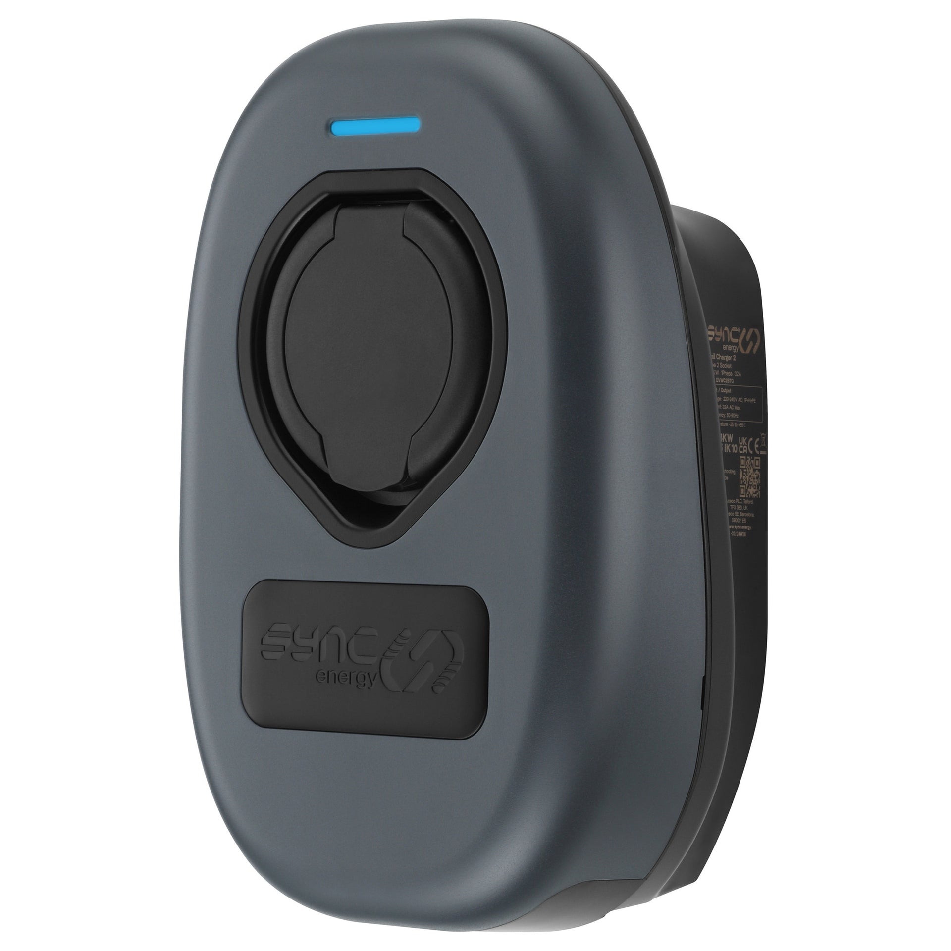 Sync Energy EVWC2TPAG-01 Wall Charger Fascia Anthracite Grey