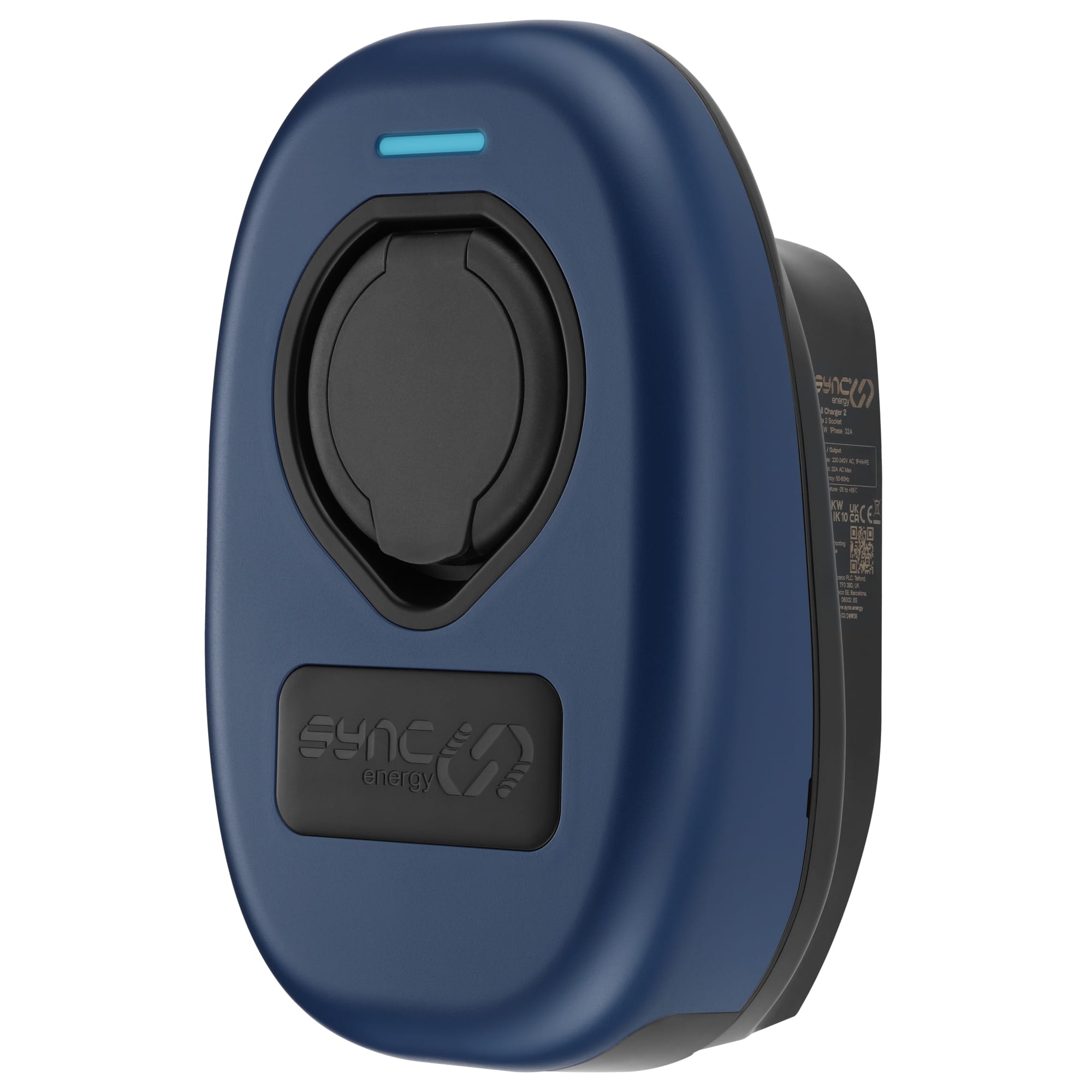 Sync Energy EVWC2TPDB-01 Wall Charger Fascia Deep Blue
