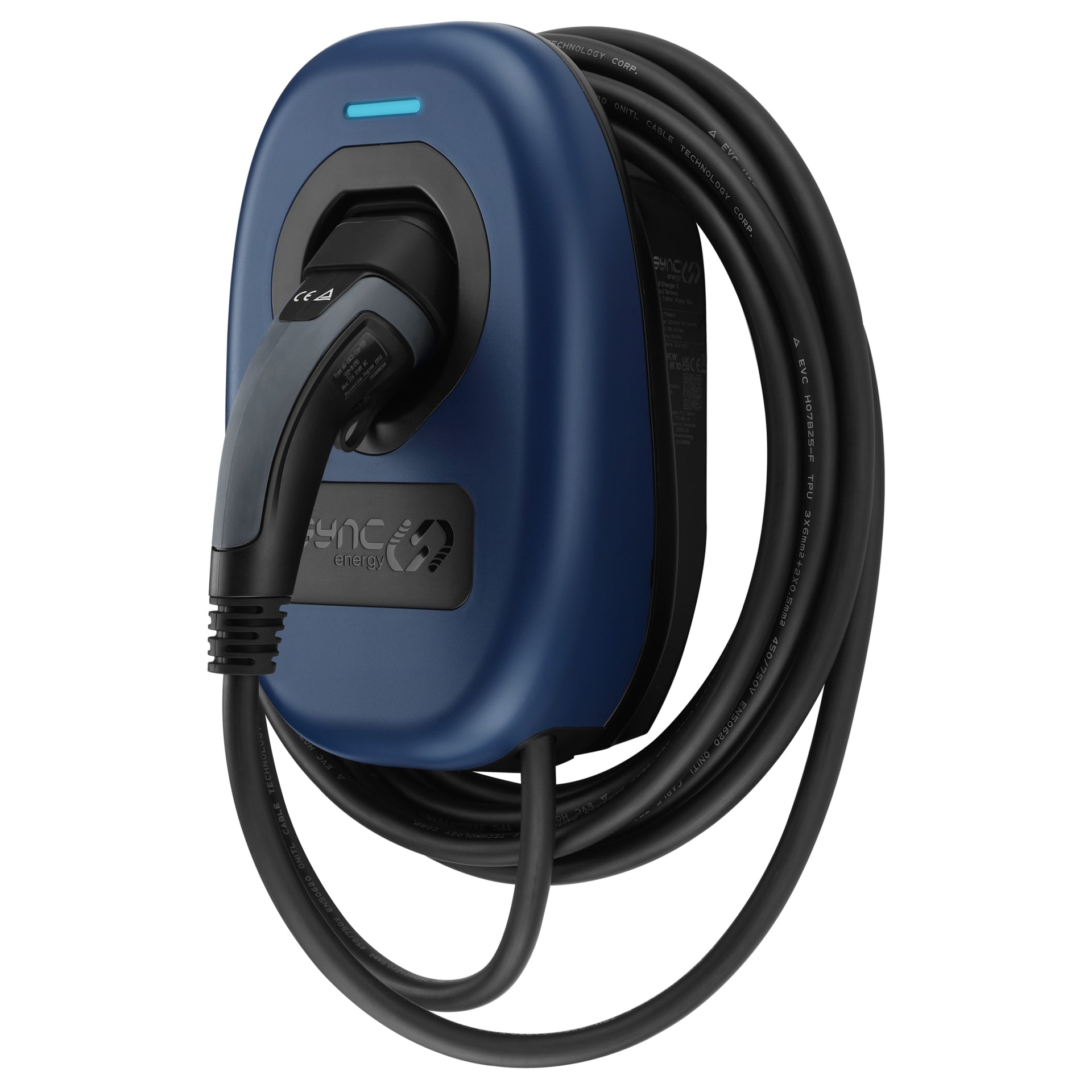 Sync Energy EVWC2TPDB-01 Wall Charger Fascia Deep Blue