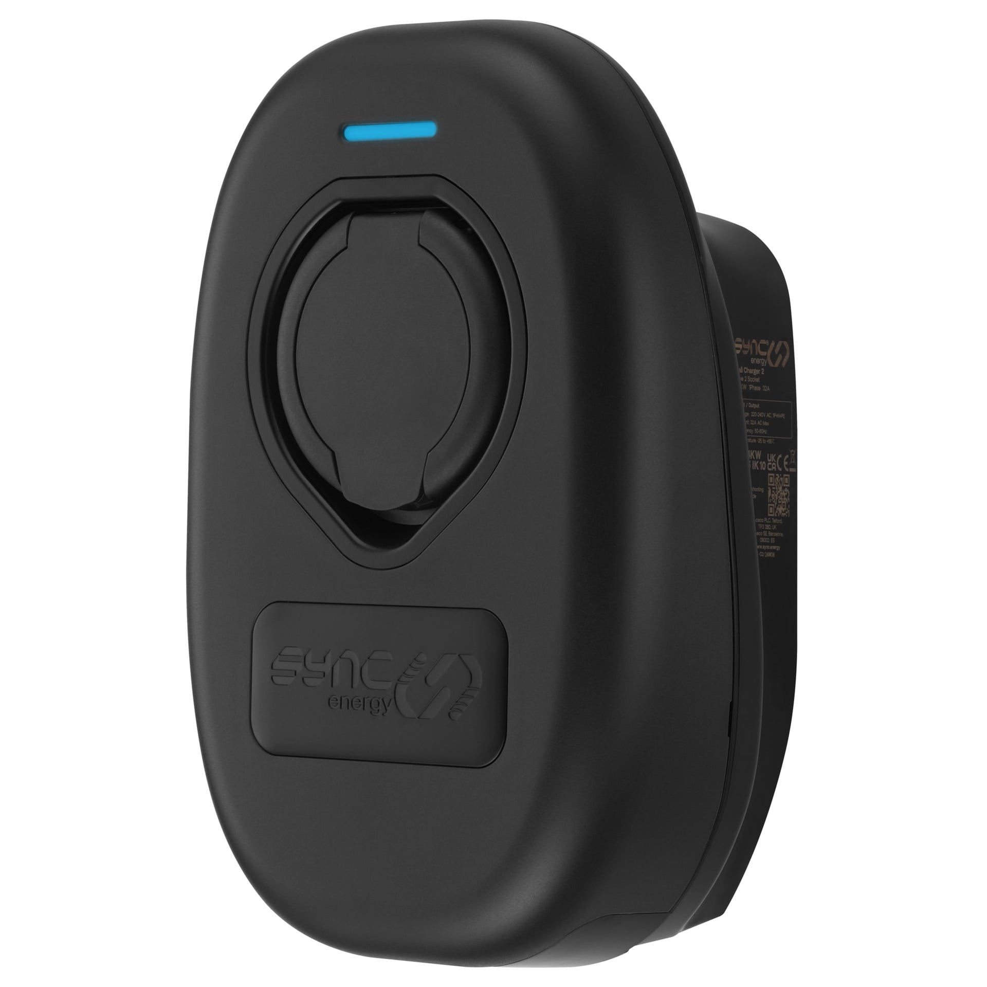 Sync Energy EVWC2TPJB-01 Wall Charger Fascia Jet Black