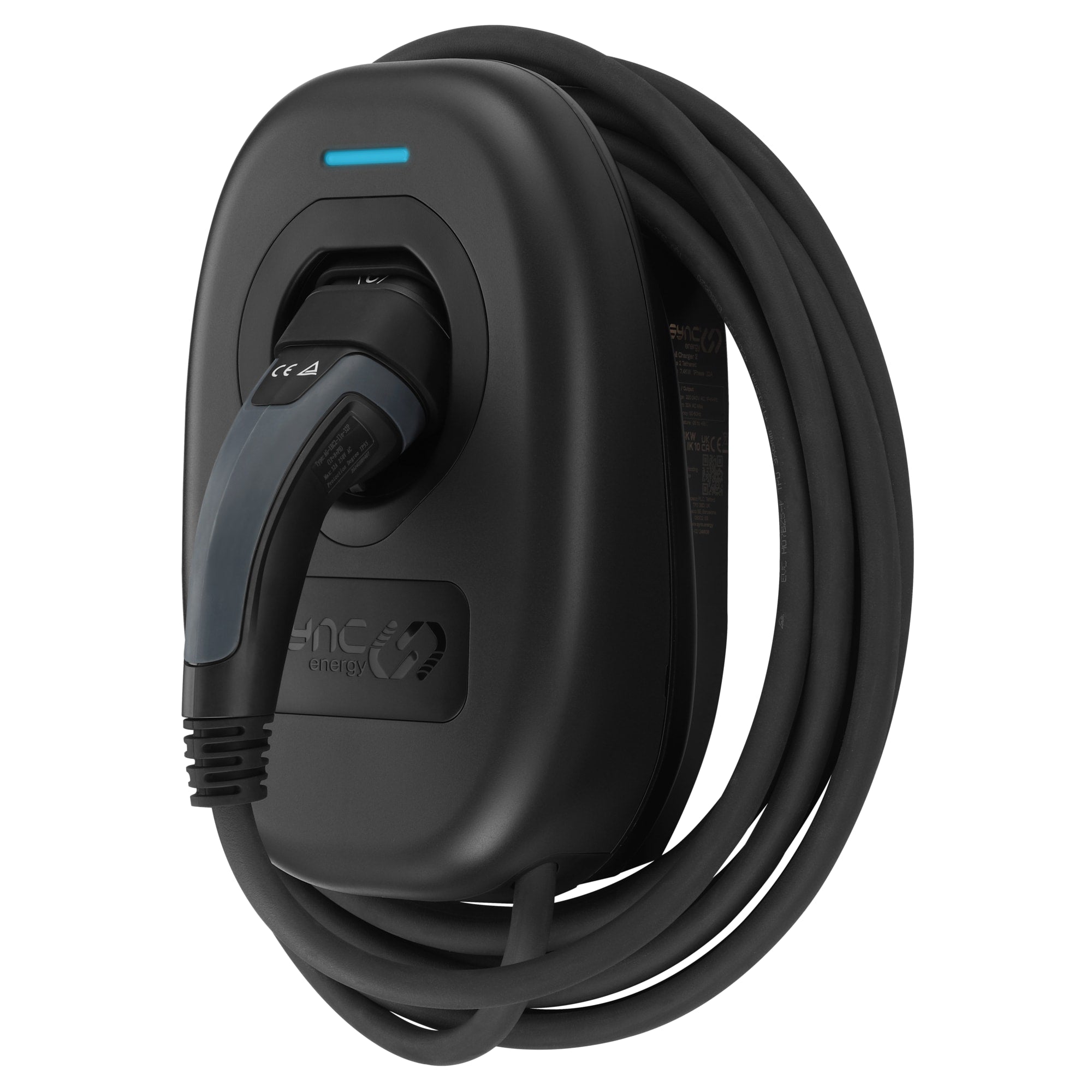Sync Energy EVWC2TPJB-01 Wall Charger Fascia Jet Black