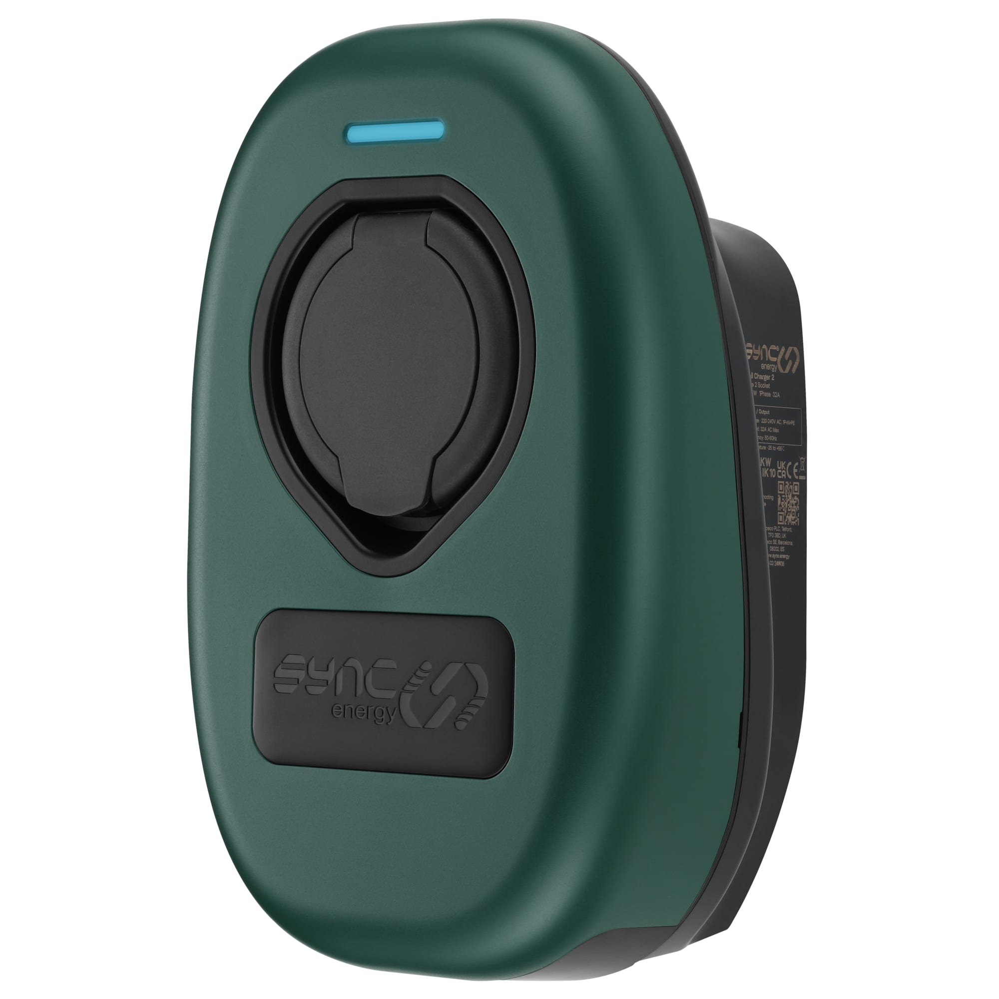 Sync Energy EVWC2TPRG-01 Wall Charger Fascia Racing Green