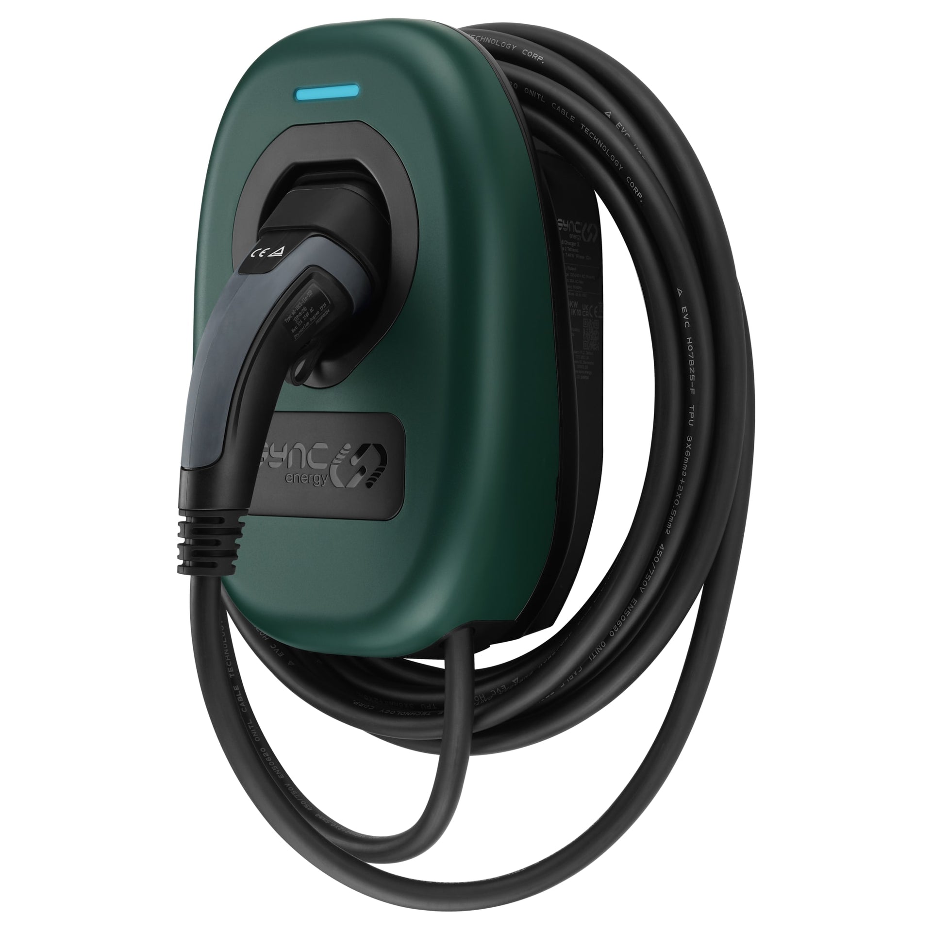 Sync Energy EVWC2TPRG-01 Wall Charger Fascia Racing Green