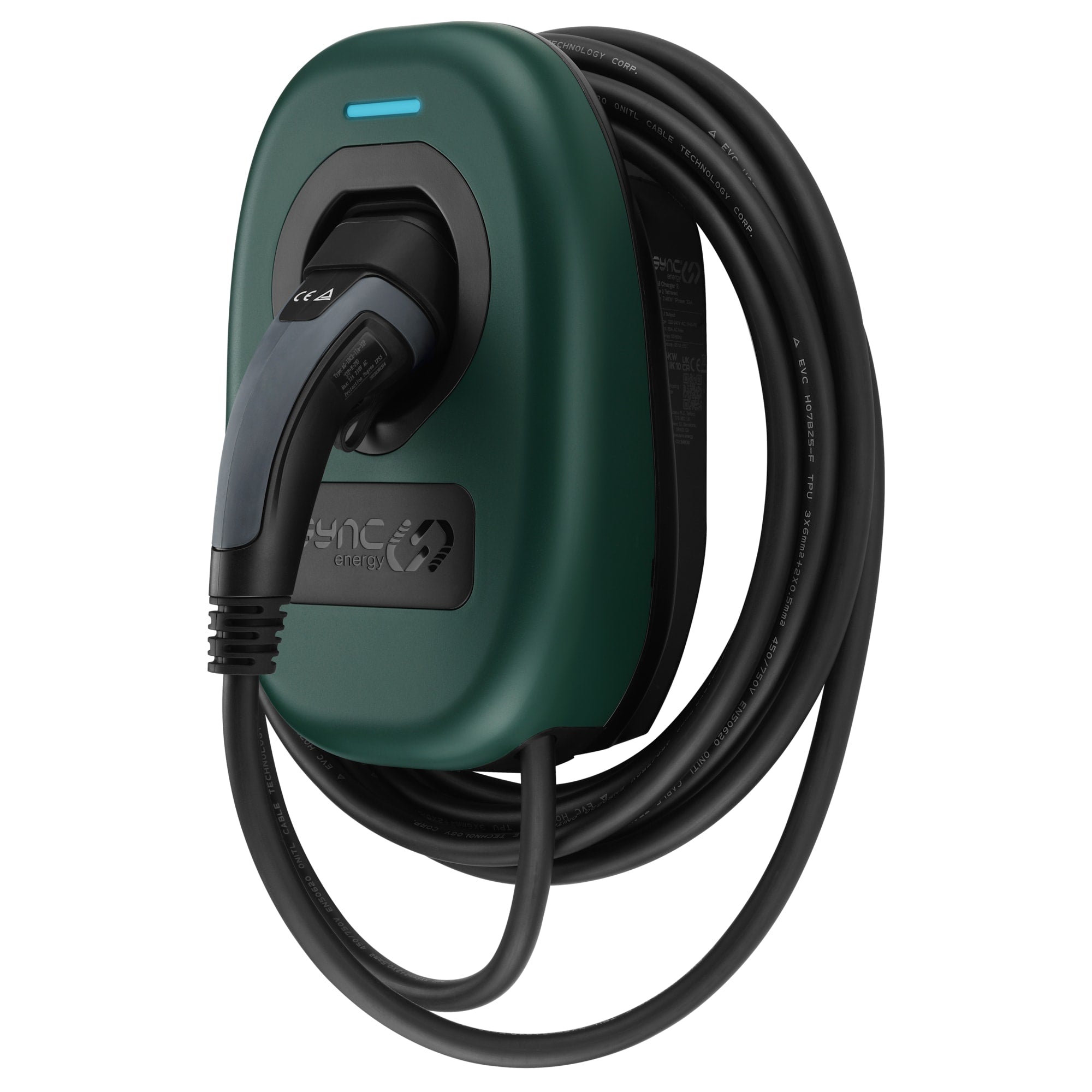 Sync Energy EVWC2TPRG-01 Wall Charger Fascia Racing Green