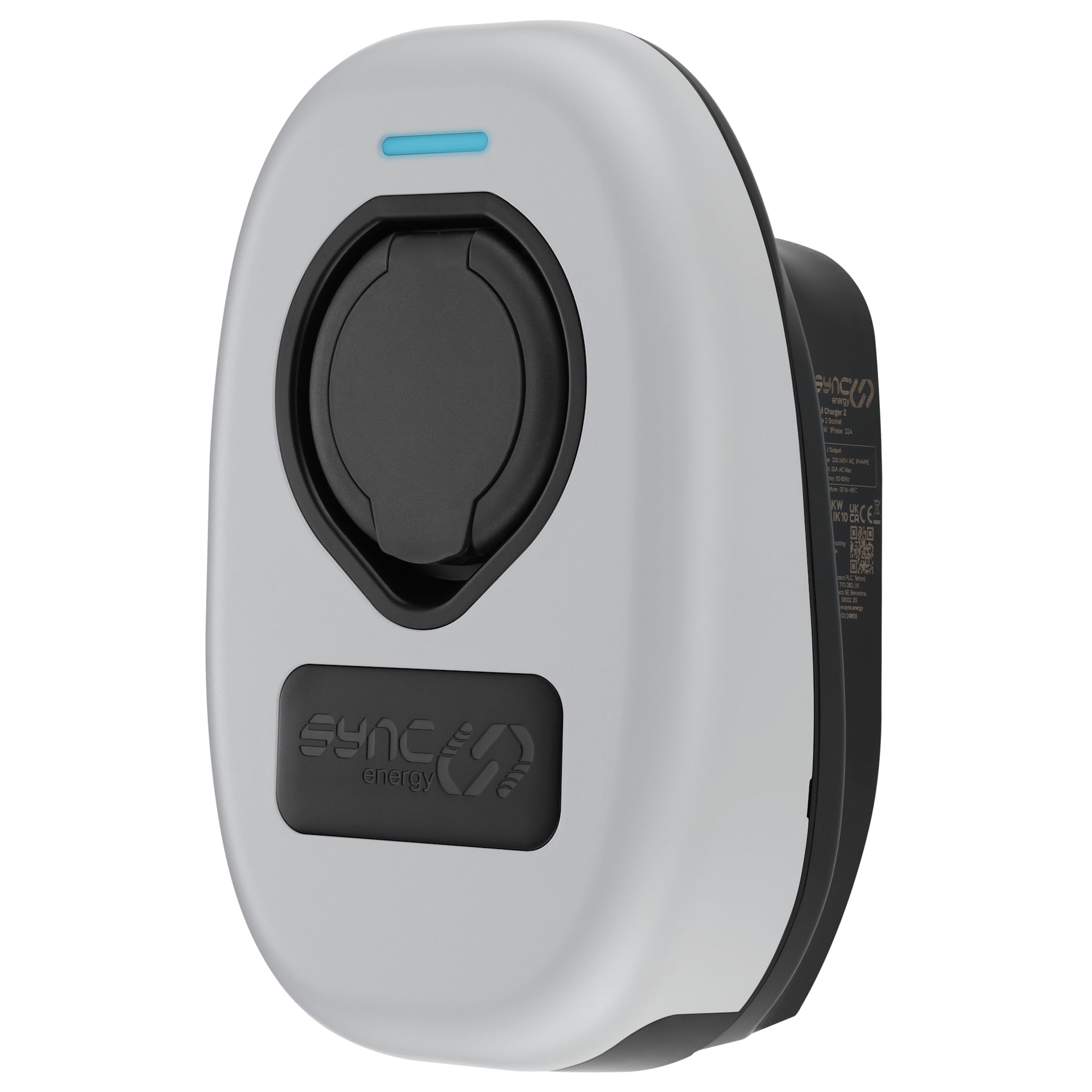 Sync Energy EVWC2TPSG-01 Wall Charger Fascia Signal Grey