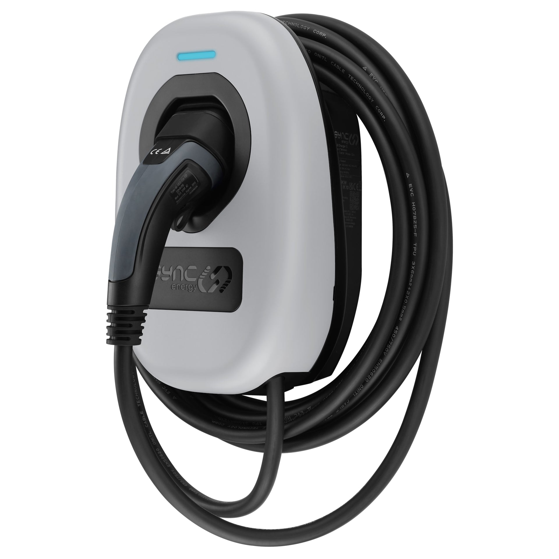 Sync Energy EVWC2TPSG-01 Wall Charger Fascia Signal Grey