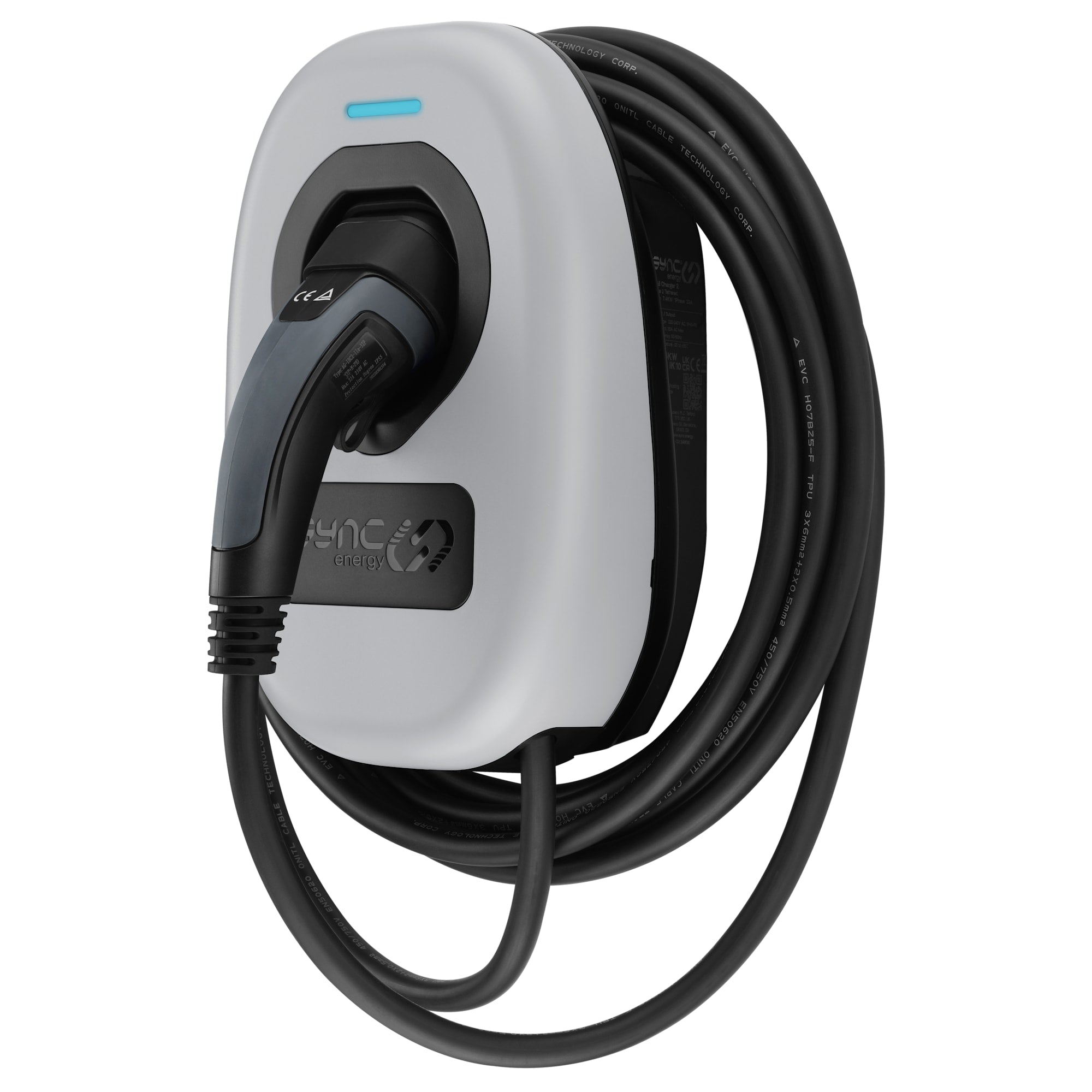 Sync Energy EVWC2TPSG-01 Wall Charger Fascia Signal Grey