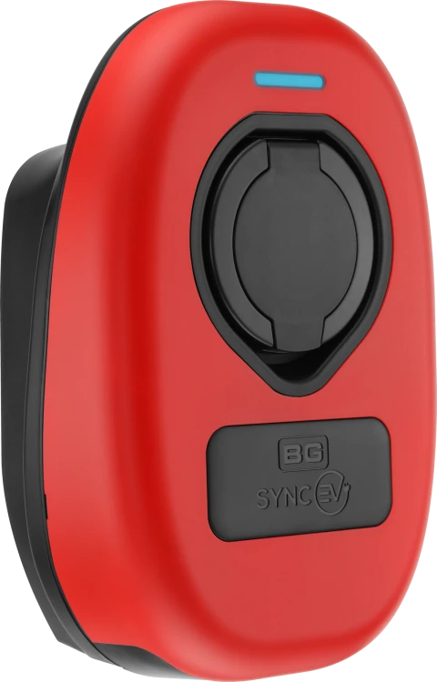 SyncEV EVWC2TPSR Wall Charger Fascia Signal Red