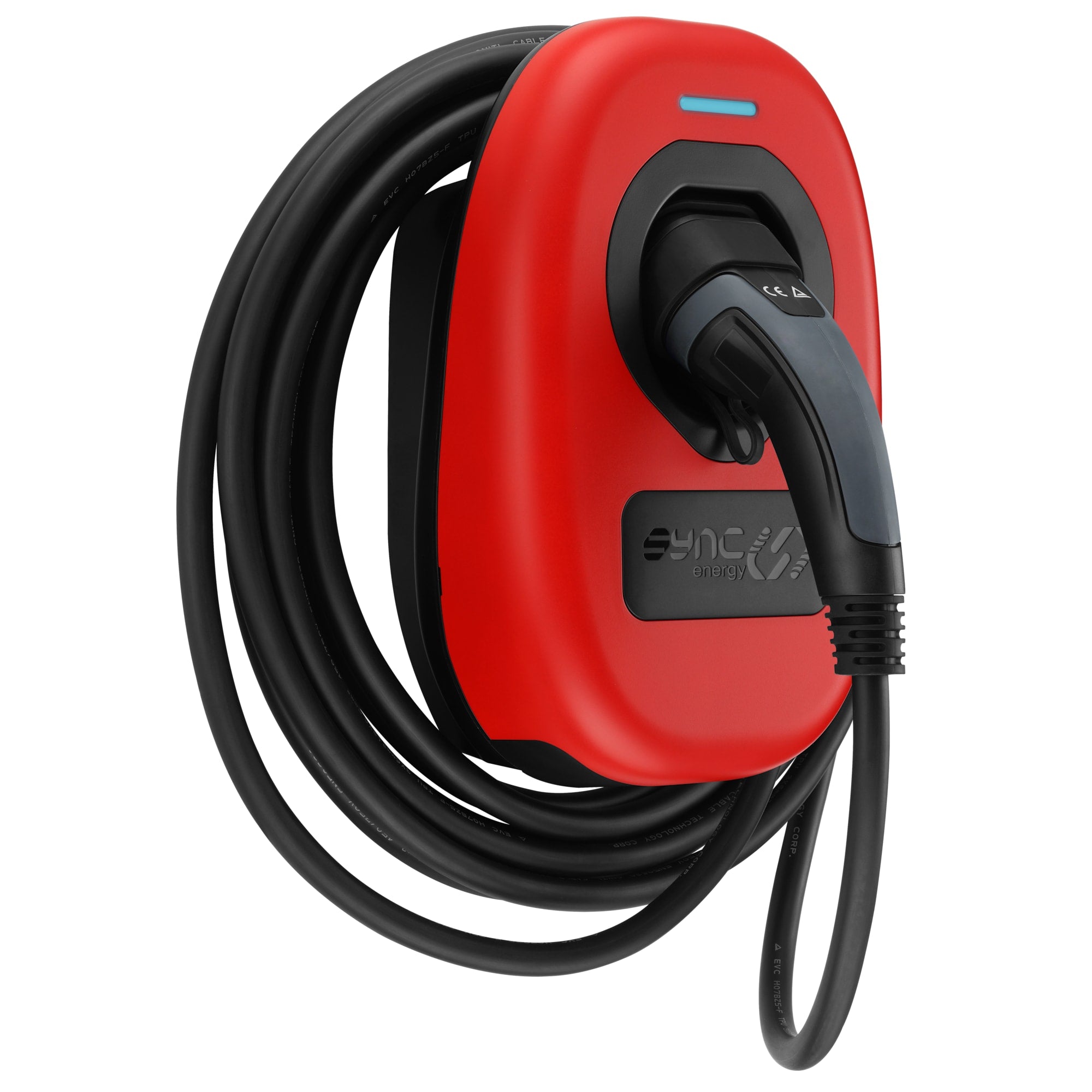 Sync Energy EVWC2TPSR-01 Wall Charger Fascia Signal Red