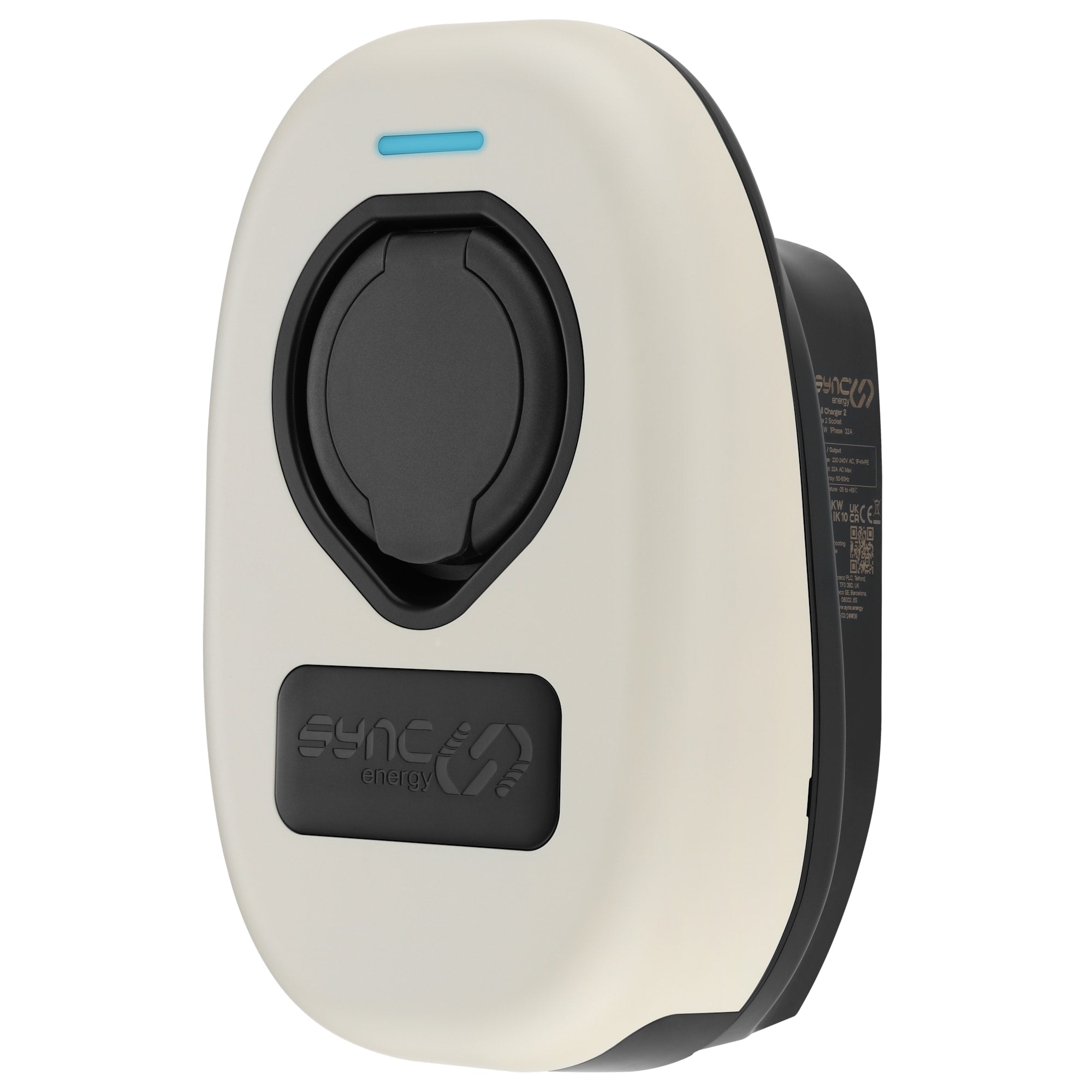 Sync Energy EVWC2TPSY-01 Wall Charger Fascia Sandstone Yellow