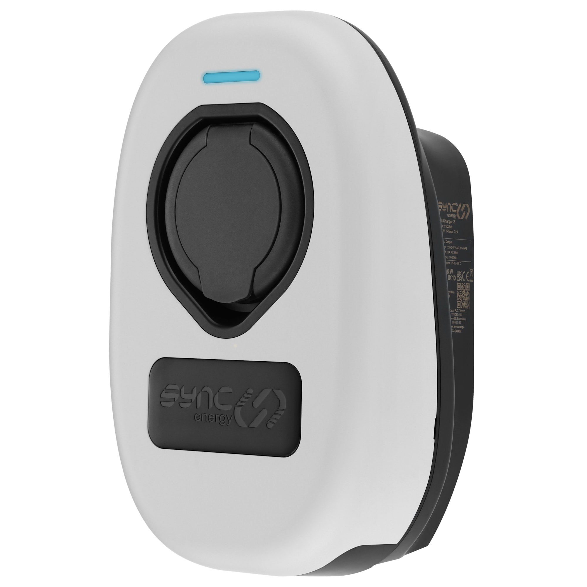 Sync Energy EVWC2TPTW-01 Wall Charger Fascia Traffic White
