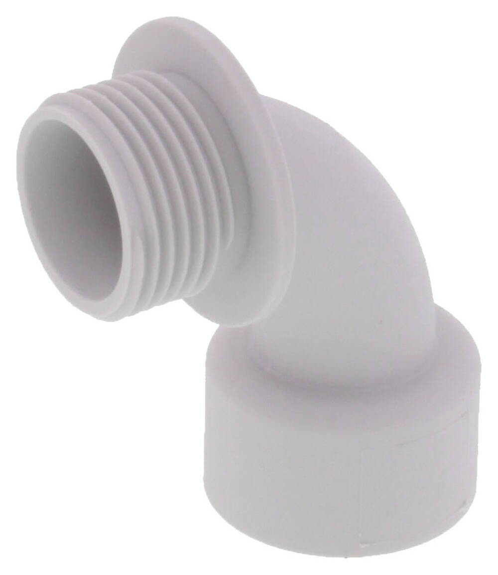 Wiska 10110774 EWI90 M12 Polyamide 90 Degree Elbow Light Grey
