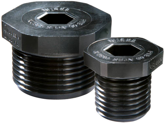 Wiska 10109529 EX-EVSG M12 Polyamide Atex Low Temperature Stop End Black IP66 / IP68